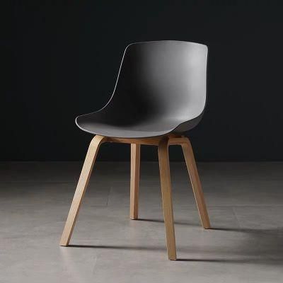 Modern Study Office Solid Wood Leisure Dining Chair Nordic Chair