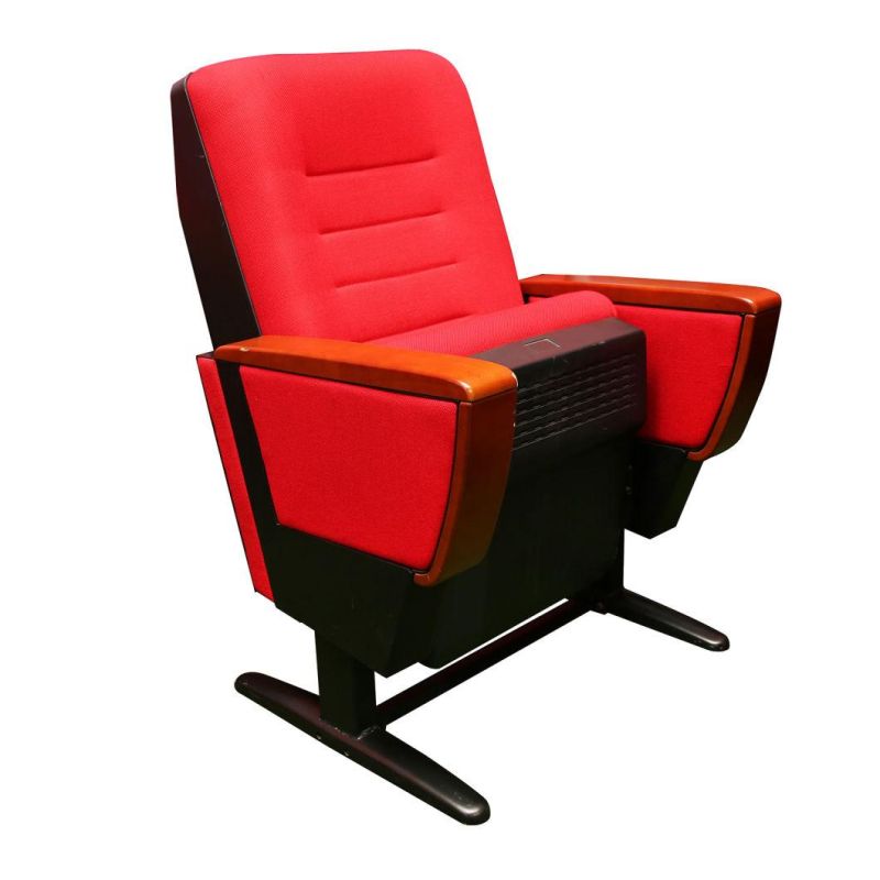 Economic Auditorium Seats Chair with Writing Tablet, Upholster Stadium Chair