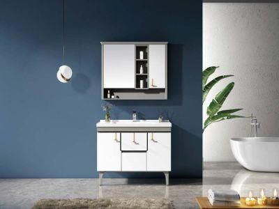 PVC Bathroom Furniture Vanity Cabinet China Factory