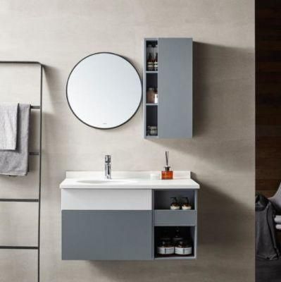 Modern Melamine Bathroom Mirror Cabinet