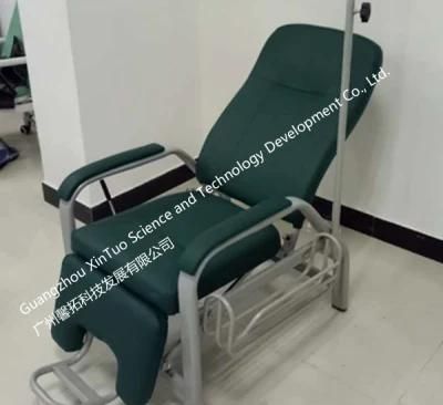 Hospital Furniture Wait Couch Blood Infusion Chair with Infusion Pump