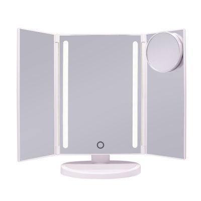 Wholesale Makeup Table LED Mirror with USB Charge