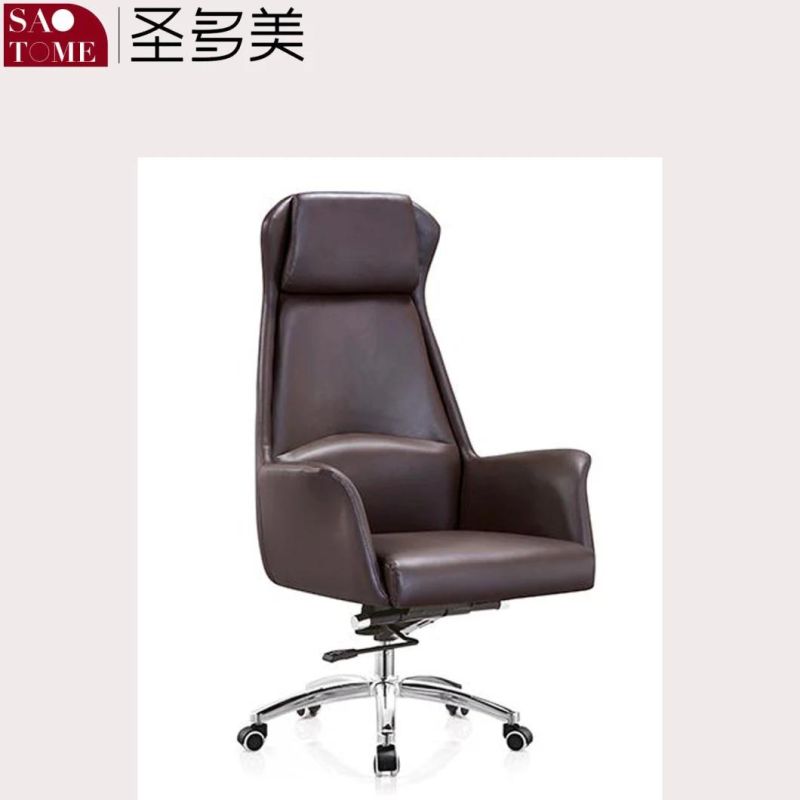 Modern Office Furniture West Leather Finish Office Chair