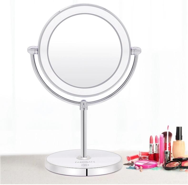 High-End Dimmable Brightness Makeup Mirror with Touch Sensor LED Products