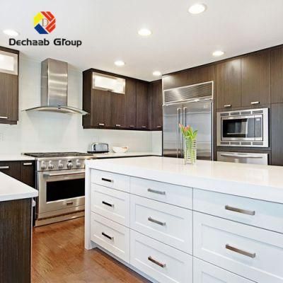 Custom Designed Contemporary Modern Modular Designs Melamine Kitchen Cabinet