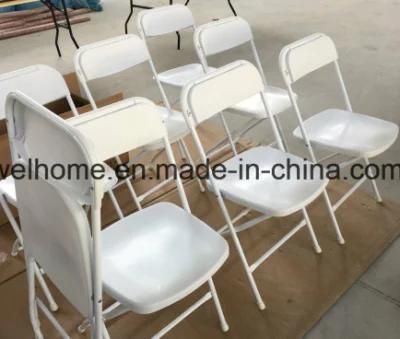 Low Price White Plastic Folding Chairs