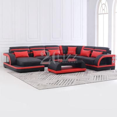 Russia Modern Home Decorators Genuine Leather Sofa