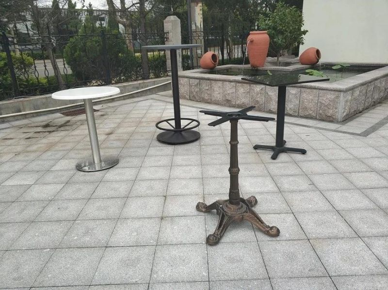 Mild Steel Table Bases Cafe Table with Footrest Side Table Metal Table Legs