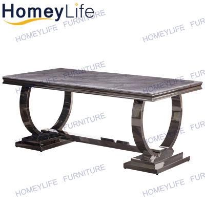 Factory Direct Restaurant Household Furniture Marble Dining Tables
