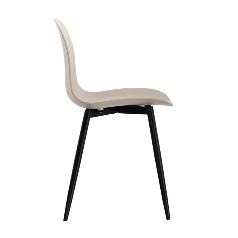 Hot Sale Factory Nordic Design Cafe Restaurant Dining PP Plastic Chair for Home