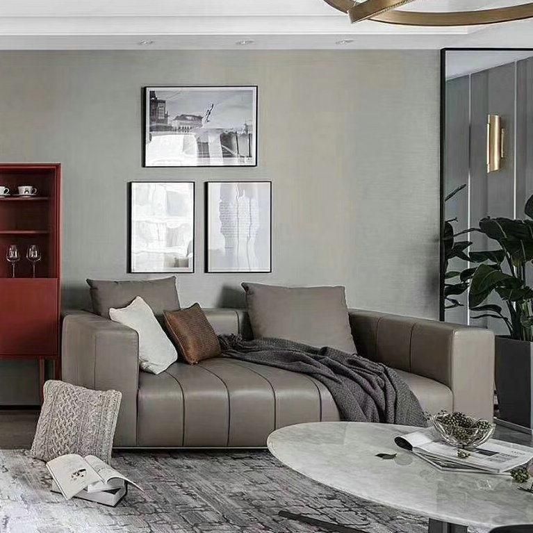 Chinese Fty Wholesale Concise Modern Livingroom Sofa Set Fabric or Genuine Leather Upholstery Sofa Corner Sofa DIY Modular Sofa