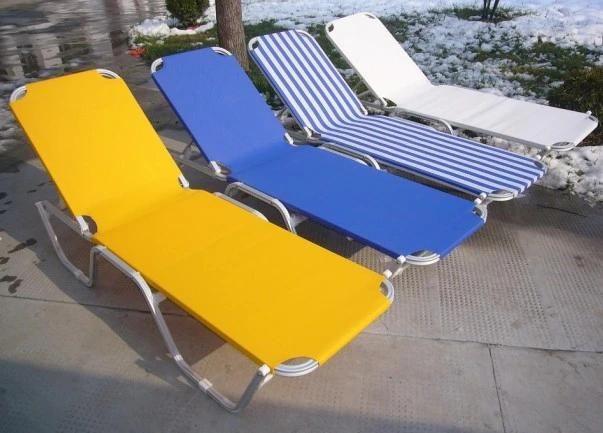 Aluminum Adjusting Folding Beach Bed/Beach Chair (EFB-11)