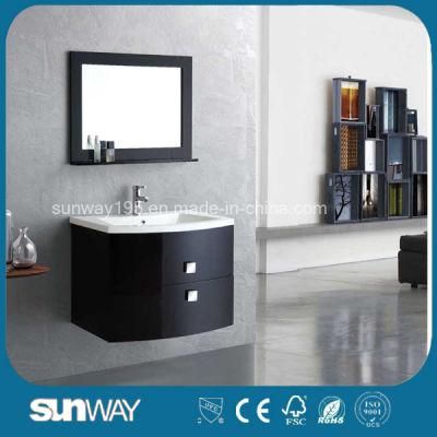 New MDF Bathroom Furniture with Mirror Sw-1318