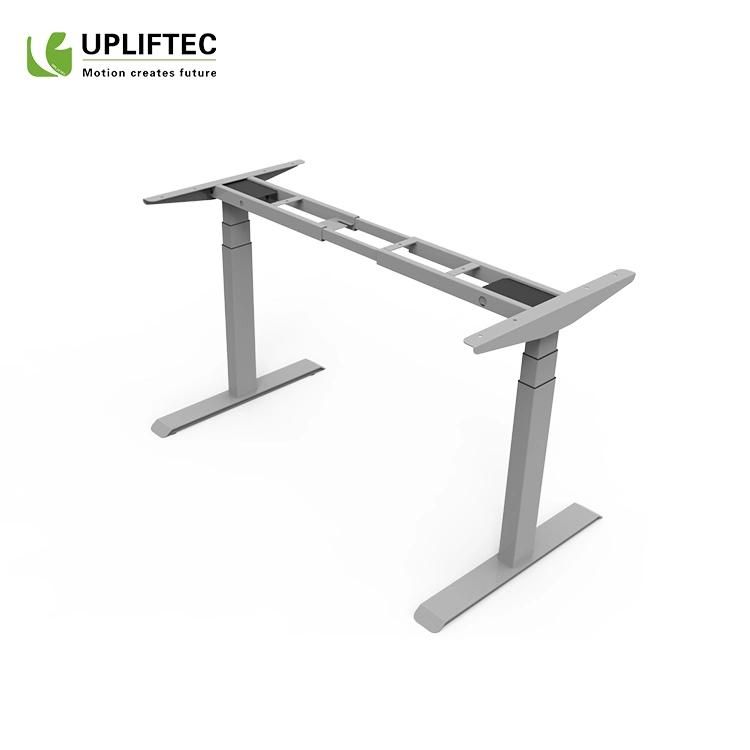 Office Furniture White Standing Desk 5-Min Quick Install Electric Stand up Desk
