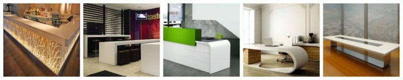 Customied Solid Surface Night Club LED Bar Counter for Sale