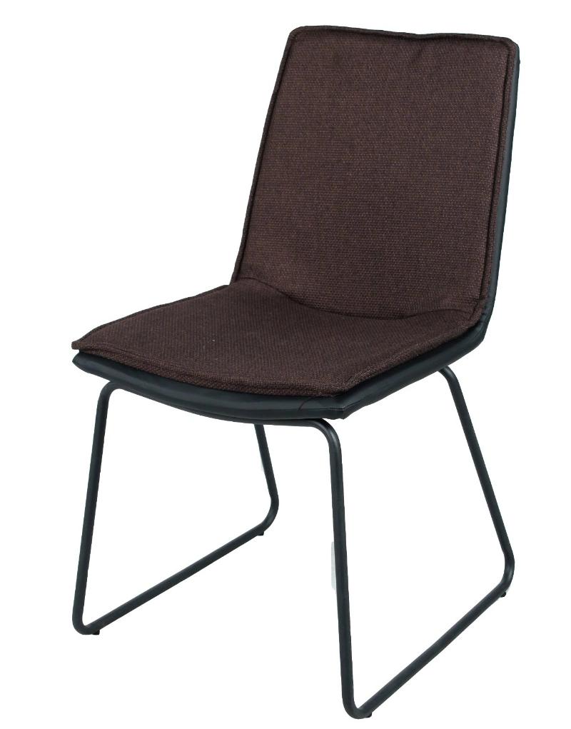 Modern Simple Design Restaurant Cafe Dining Room Furniture Fabric PU Leather Soft and Skin-Friendly Dining Chair