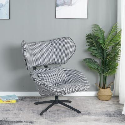 Metal Type Modern Home Furniture Contemporary Fabric Leisure Chair