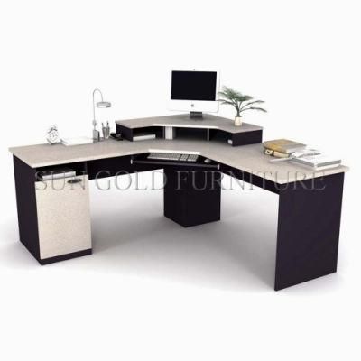 Modern Desk Guangdong Modular Wooden Corner Computer Desk (SZ-OD552)