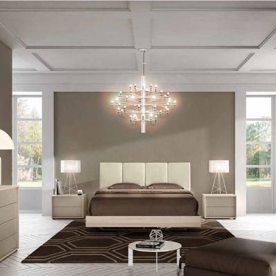 Factory Direct Modern Elegant Design Apartment / Villa/ Home Furniture 4 Piece Bedroom Set