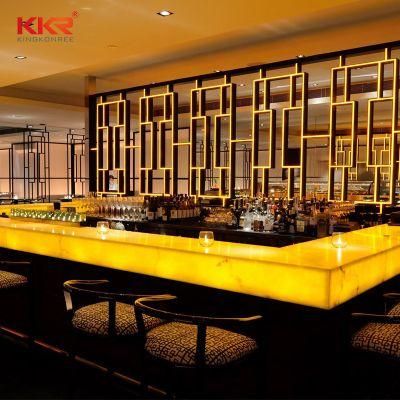 Customzied Bar Counter Commerical Building Office Computer Desk Modern Reception Desk