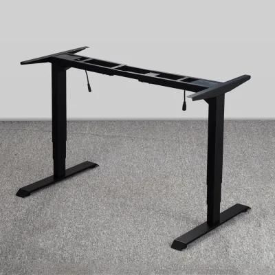 140kg Load Capacity Height Adjustable Electric Sit Stand Desk