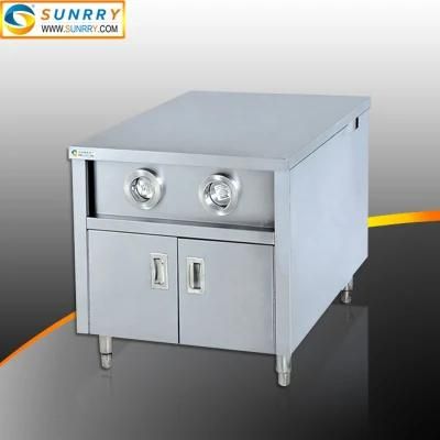 Stainless Steel Bar Work Bench Cabinet and Cup Dispenser