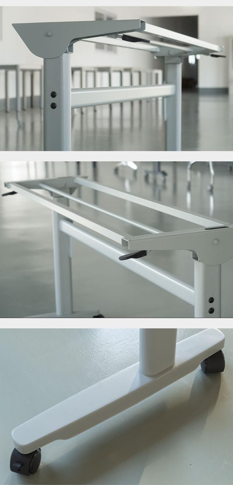 Elites 2022 Modern Stylehome Furniture Stainless Steel Frame Wood Desktop School Desk
