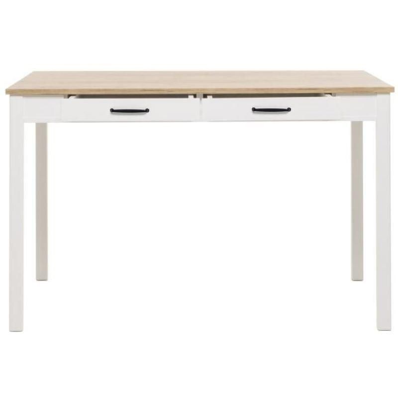 Multifunctional Rectangle with Drawer High Quality Simple Modern Wooden Dining Table Furniture