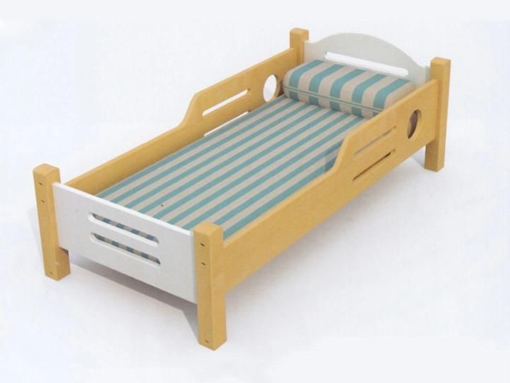 Preschool Modern Wooden Furniture Classroom Children Bed Nursery Baby Bed