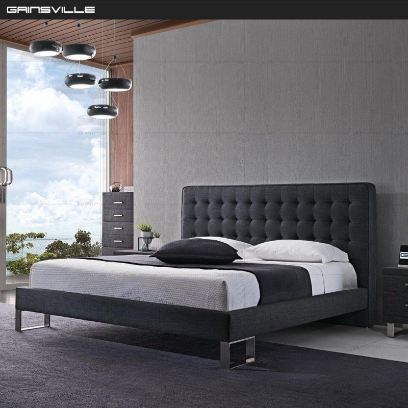 Foshan Factory Home Design Furniture Wooden Double King Size Wall Bed