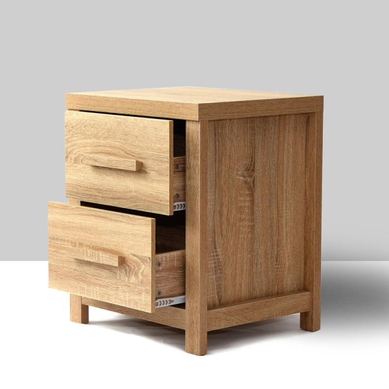 Wood Nightstand for Bedroom/Living Room/Study Room