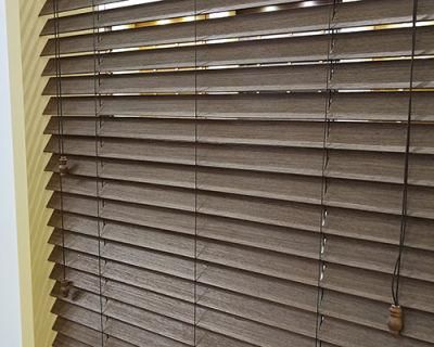 25mm Wood Venetian Blinds/Modern Office Wooden Blinds