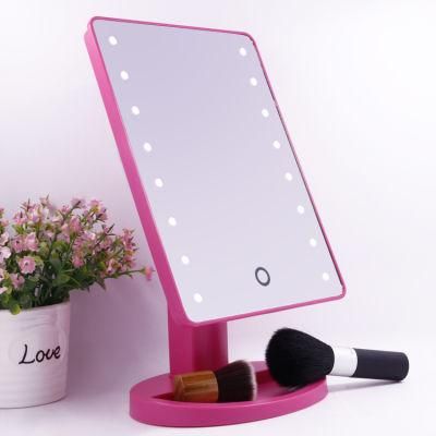 LED Lighted Vanity Makeup Desktop Mirror