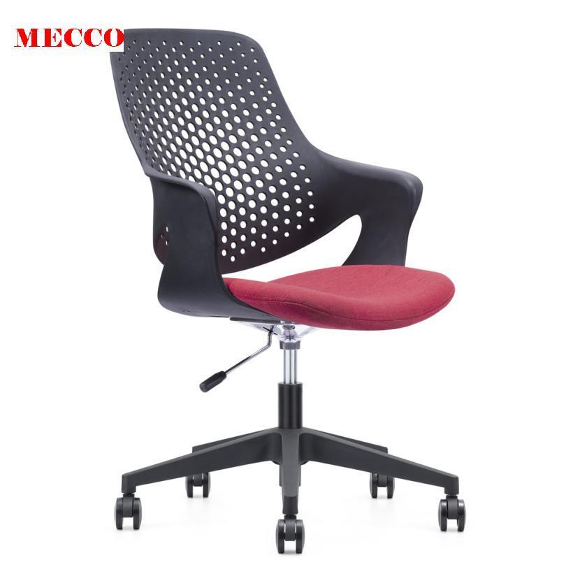 Stylish Design Reception Small Office Chair Amazon Hot Sale Special Design High Quality Plastic PP Back Office Chair