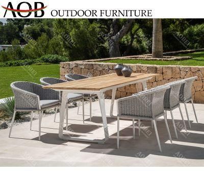 Modern Customized Garden Patio Home Restaurant Resort Bar Bistro Outdoor Dining Rope Chair Furniture