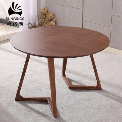 Modern Solid Wood Dining Table for Dining Room