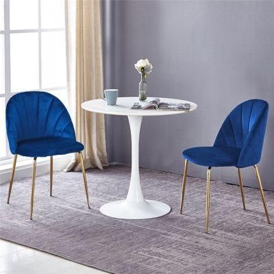 Luxury Modern Marble Texture Restaurant Home Furniture Dining Room Modern Elegant Dining Table Set