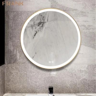 Luxury Hotel Wall Mounted LED Backlit Lighted Mirror Bathroom Mirror