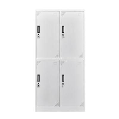 Modern Multifunctional Metal Furniture Cabinet 4 Doors Steel Storage Cabinet Locker