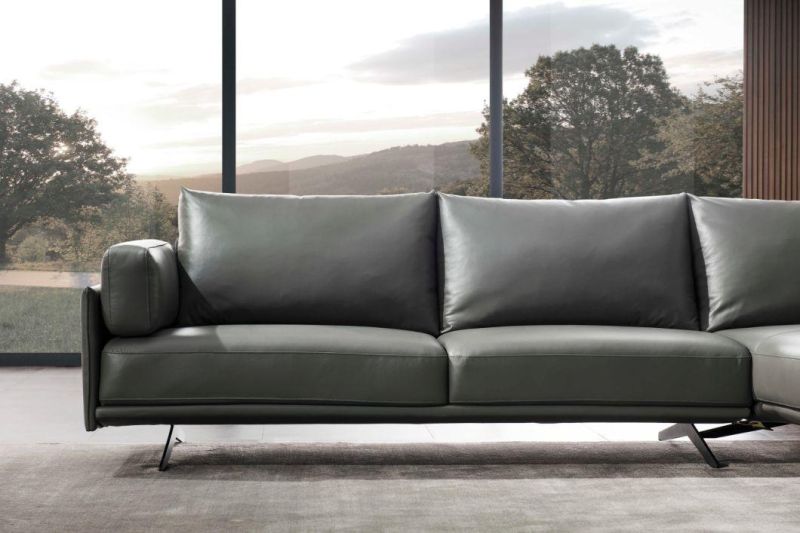 Home Furniture Set Modern Leather Furniture Leather Sofa in Foshan GS9041