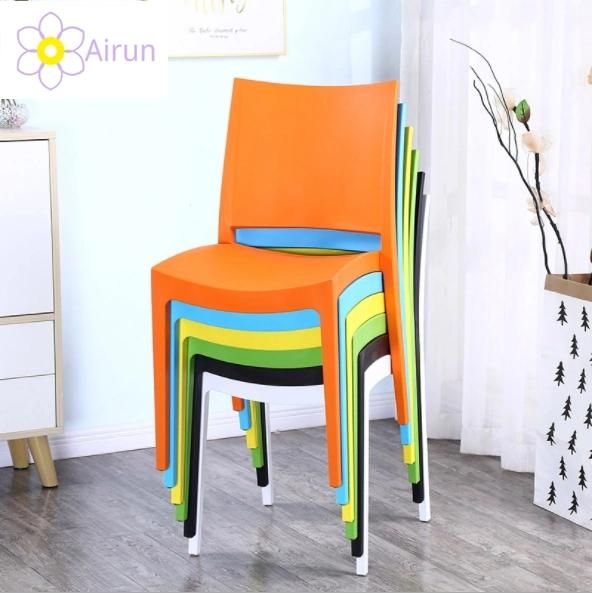 Hot Sale Outdoor Garden Event Restaurant Furniture Leisure PP Armchair Cheap Dining Room Stackable Plastic Chair