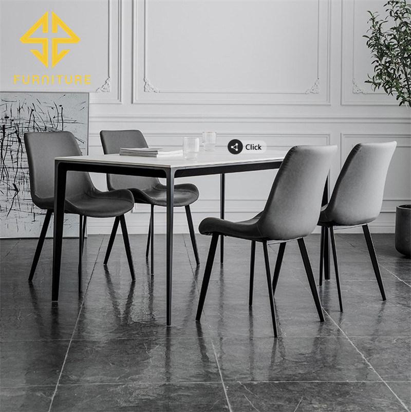 Modern Luxury Dining Room Furniture PU Leather Dining Chair for Sale