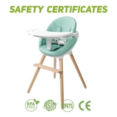 Restaurant Infant Multifunctional Feeding Modern Sales Popular Plastic Fast Folding Baby High Chair