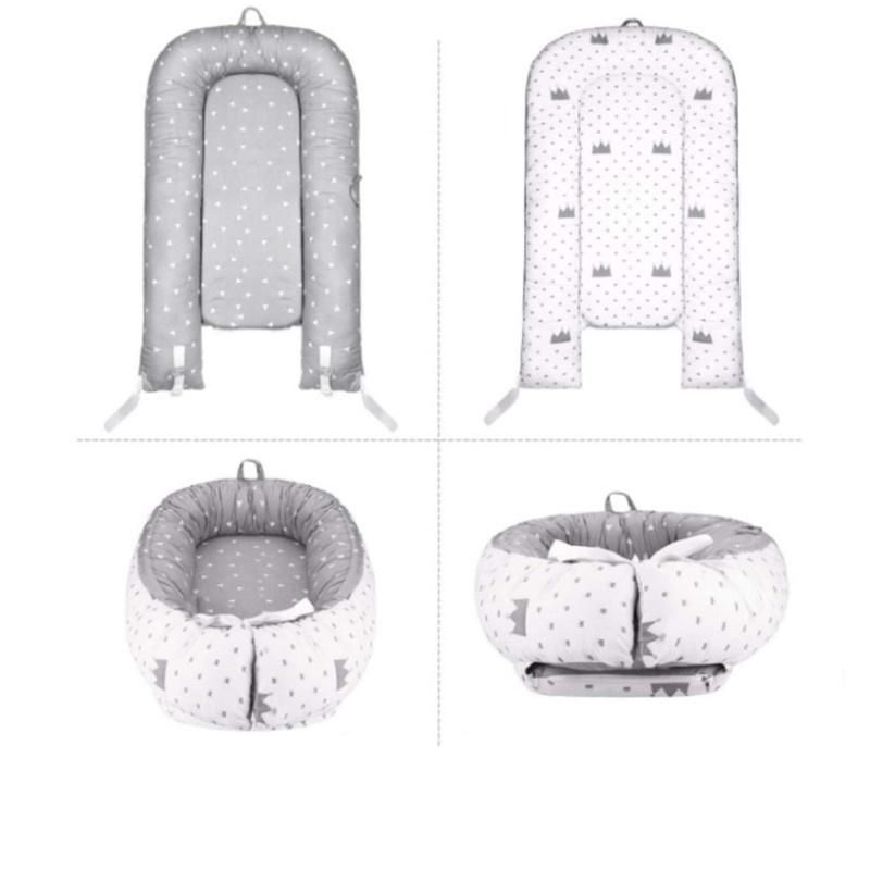 Cosy Nation Baby Lounger Baby Bed for Co Sleeping Ultra Soft and Breathable Waterproof Insert Newborn Lounger for Crib & Bassinet Perfect for Traveling