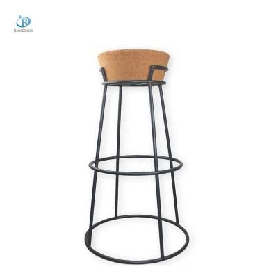 2022 Eco Fashionable Champagne Cork Bar Stool Furniture Popular Cork Chair for Home Bar