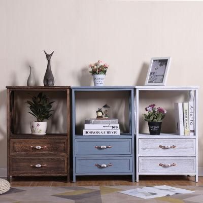 Furniture Modern Furniture Cabinet Living Room Furniture Home Furniture Bookshelf Vintage Bedside Night Table Wood Nightstands