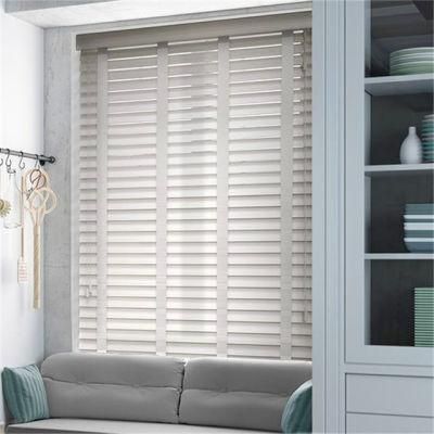 Paintable and Stainable Basswood Wooden Blinds