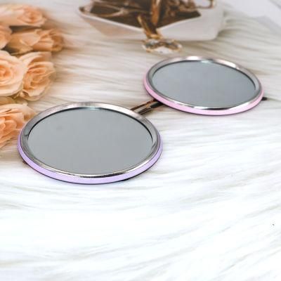 2022 Kunshan Krell Mini Round Shape Cheap Small Portable Mini Cosmetic Mirror for Makeup