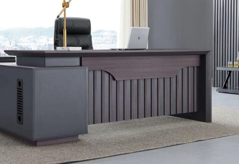 Modern Boss Table Wooden L Shape Director Table Escritorio De Oficina Office Furniture Desk
