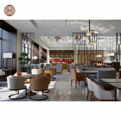 Modern Luxury Hotel Restaurant Fixed Furniture for Sale